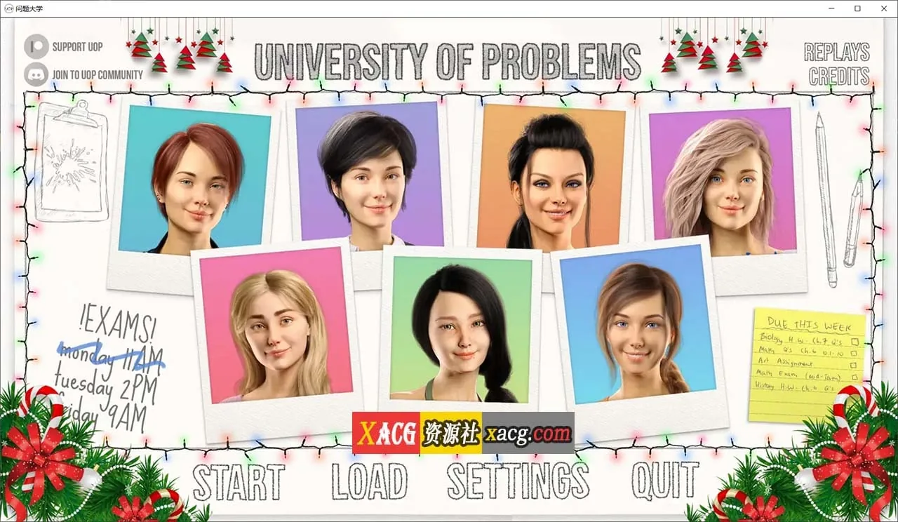 【学院情缘 V1.3.5 汉化版】/欧美SLG/动态/汉化/PC+安卓/3G