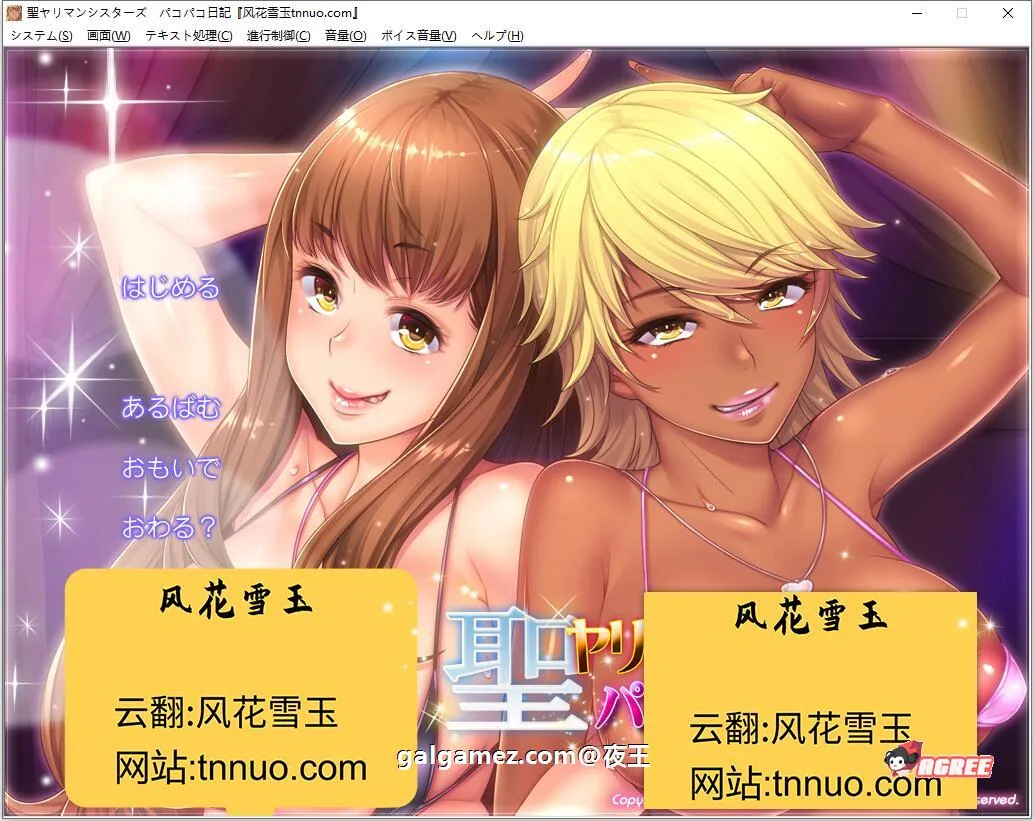 小恶魔双胞胎姐妹的合宿日记 云汉化版+CG+动画汉化版 [ADV拔作/汉化] 〔PC+安卓模拟器/1G〕