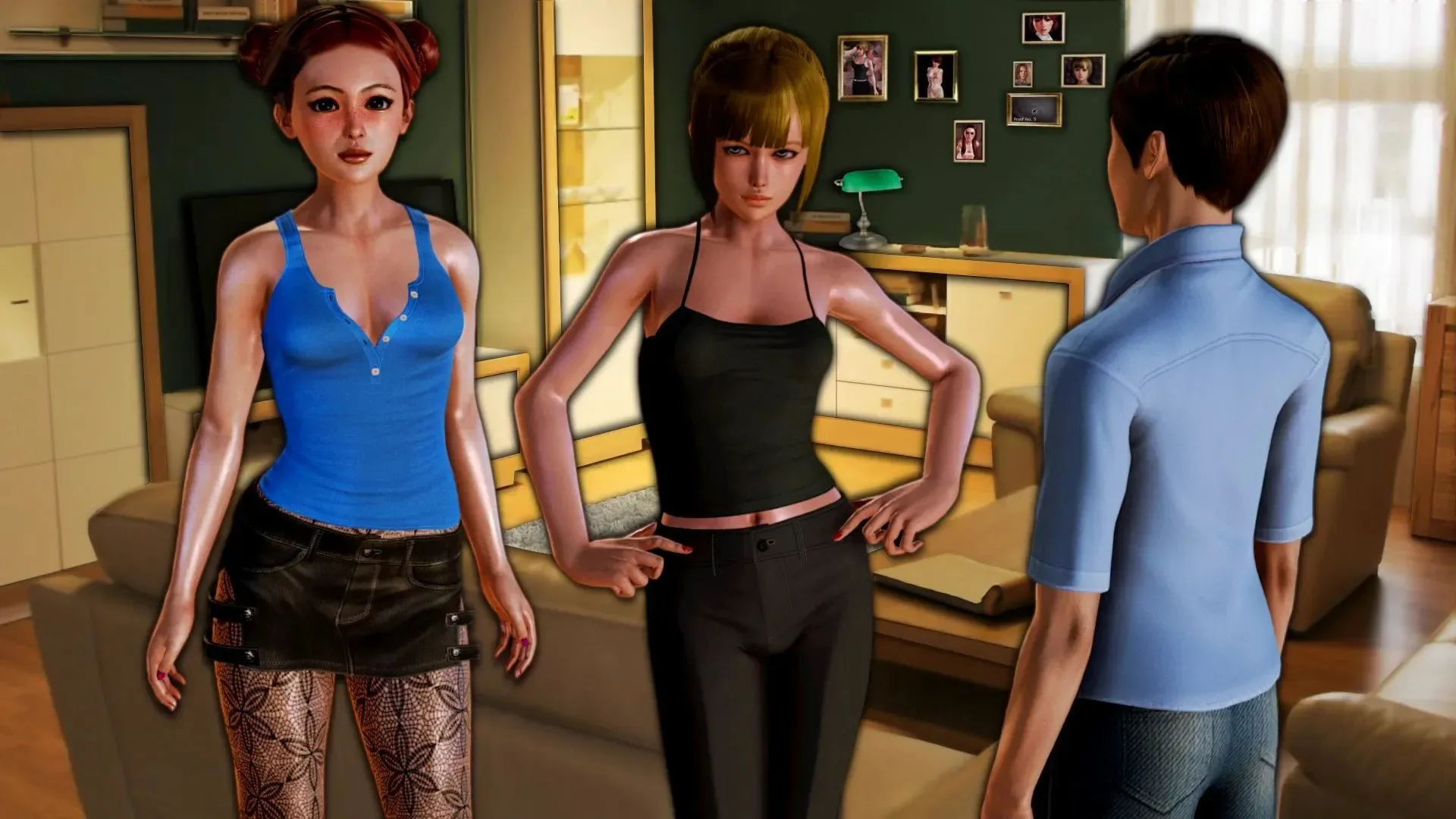 想着你 ThinkingAboutYou 0.91 [欧美SLG/中文/3D] 〔PC+安卓/1G〕