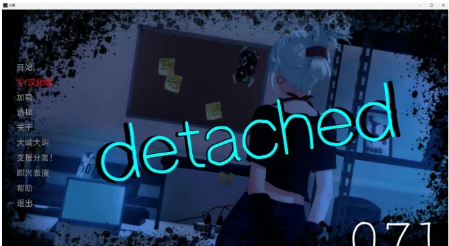 【分离 Detached v0.7.1】[日系SLG/汉化/3D] 〔PC+安卓/3.3G〕