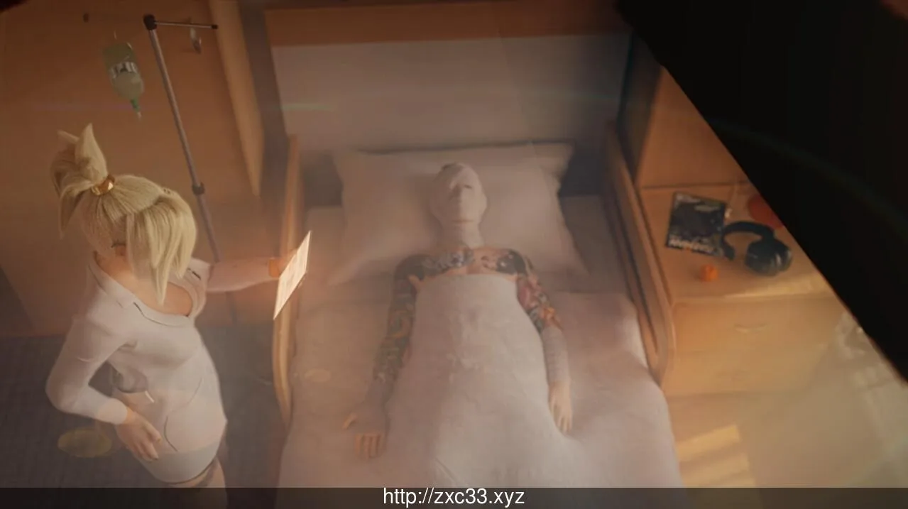 【3D同人/全动态】天使的银荡诊疗：Intensive Care 1080HD完整版【黑丝/步兵/屁股】 畅玩游戏 预览第3张