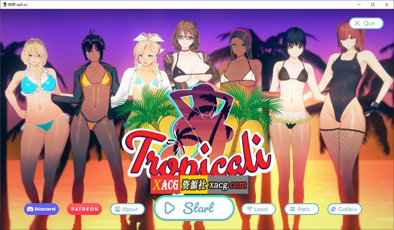 【PC+安卓/3.45G/更新】热带 Tropicali v0.9 精翻汉化版 [欧美SLG/汉化/动态]