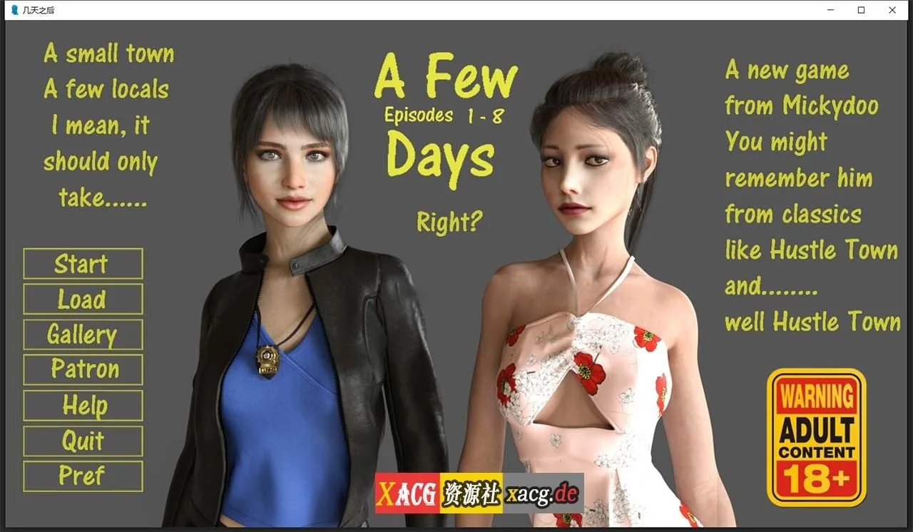 几天之后 A Few Days Ep.8.1 汉化版【欧美SLG/动态/汉化】〔PC+安卓〕 [3G] {新汉化}