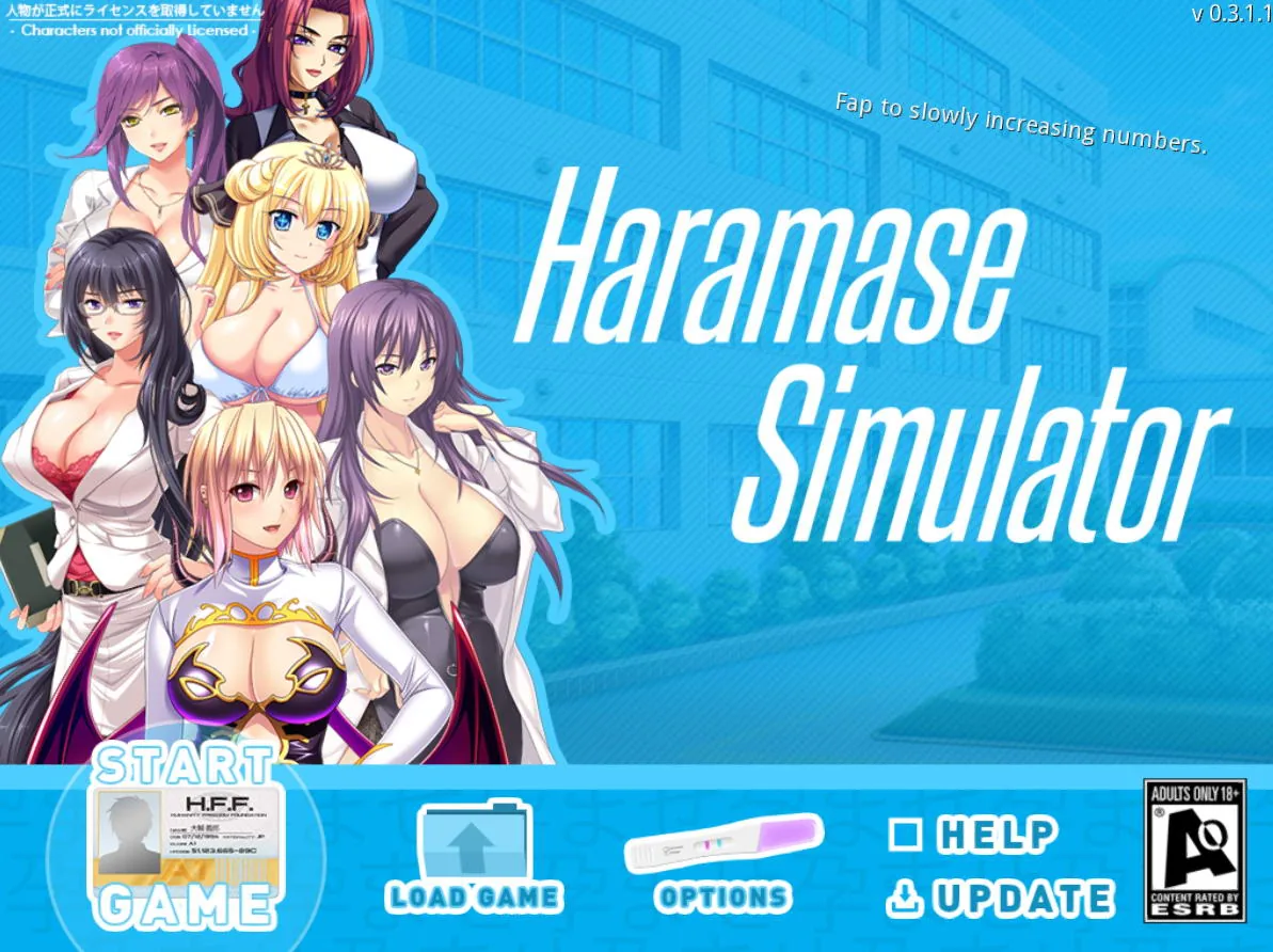 模拟后宫~Haramase Simulator V0.3.1.1 [欧美SLG/汉化] 〔PC+安卓/4G〕