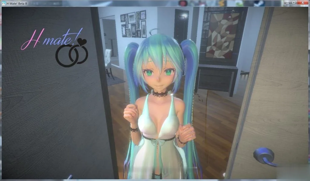 【3D互动/全动态】初音 新妻伴侣miku H mate V8.0更新[增加换装/H事件/约会]【3.5G】