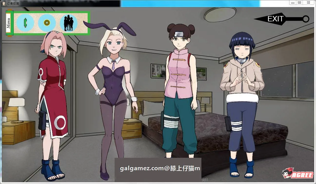 【欧美SLG/汉化】火影同人：忍者后宫-异族崛起 第2章 V1.02b 精修汉化作弊版【PC+安卓/2G/动态】 畅玩游戏 预览第6张