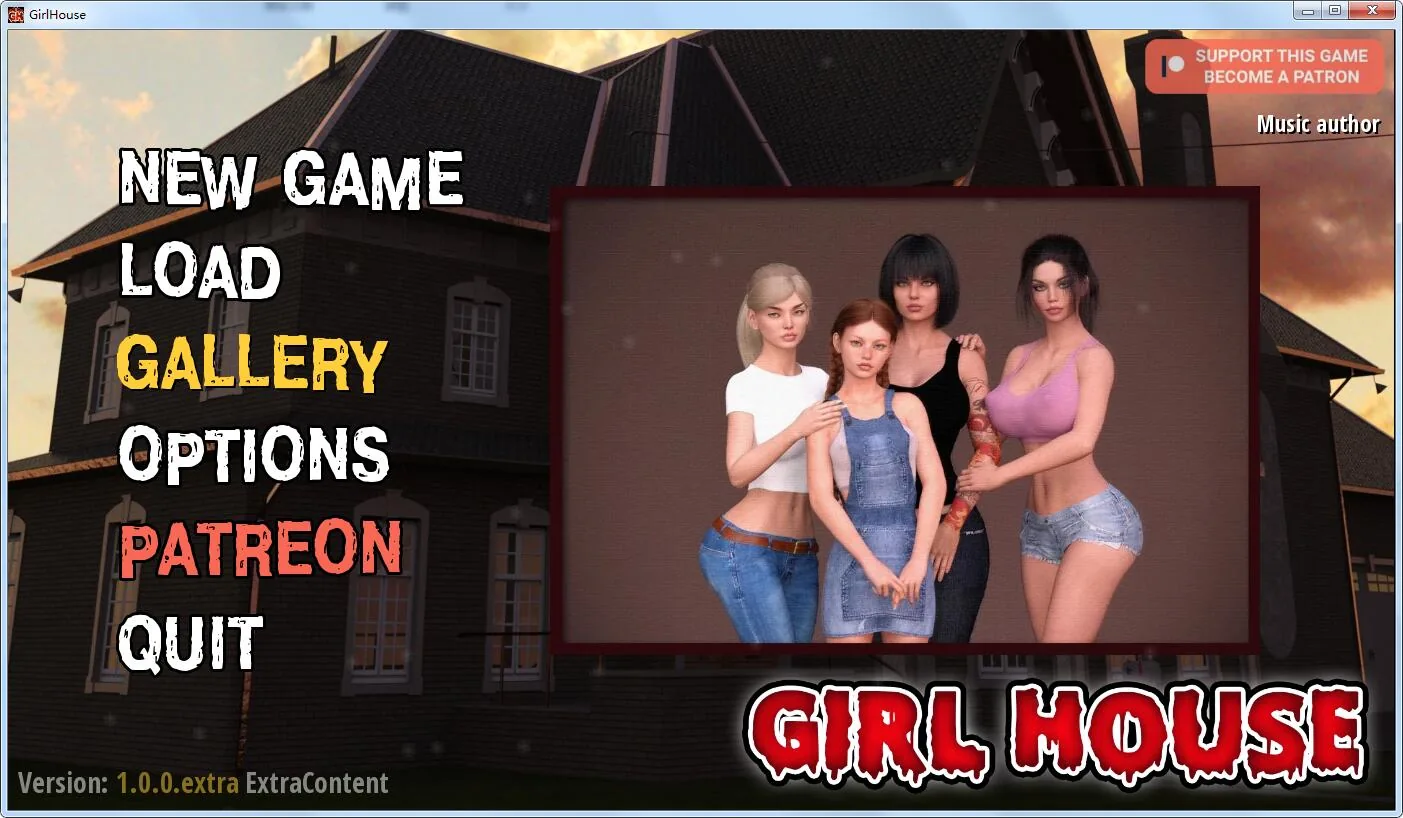 女孩之家 Ver1.0 官方中文版+全CG [上垒大更新] 〔PC+安卓/3.6G〕 【欧美SLG/中文/动态】