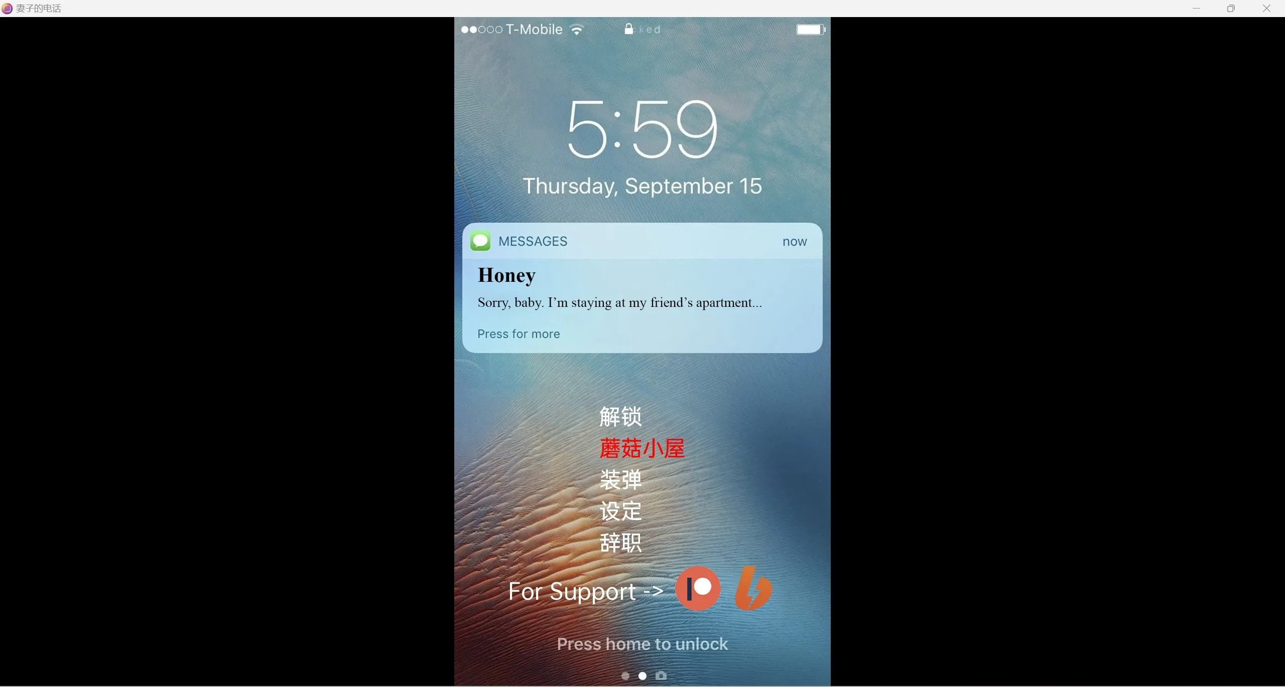 妻子的电话 A Wife’s Phone v0.1 汉化版【PC+安卓/250M】/【欧美SLG/汉化/动态】