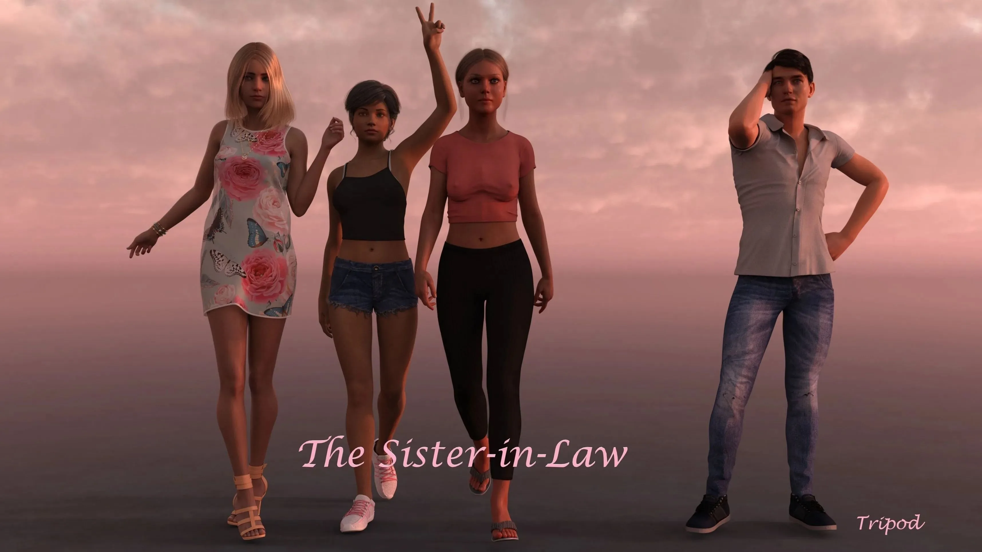 小姨子 V0.04.08 汉化版【欧美SLG/动态/汉化】[PC+安卓/2G]
