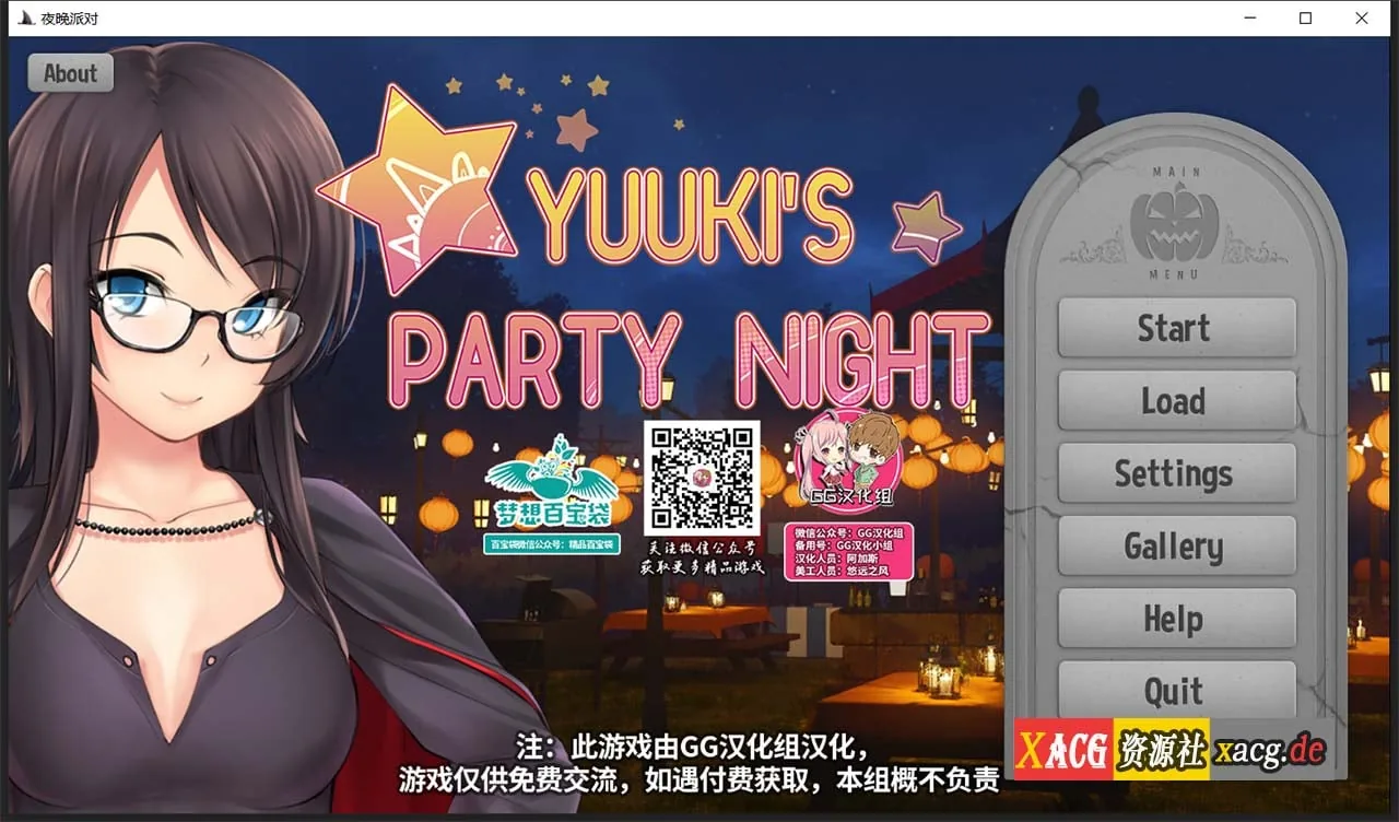 夜晚派对！精翻汉化完结版+全CG [ADV拔作/GG汉化] 〔PC+安卓/800M〕