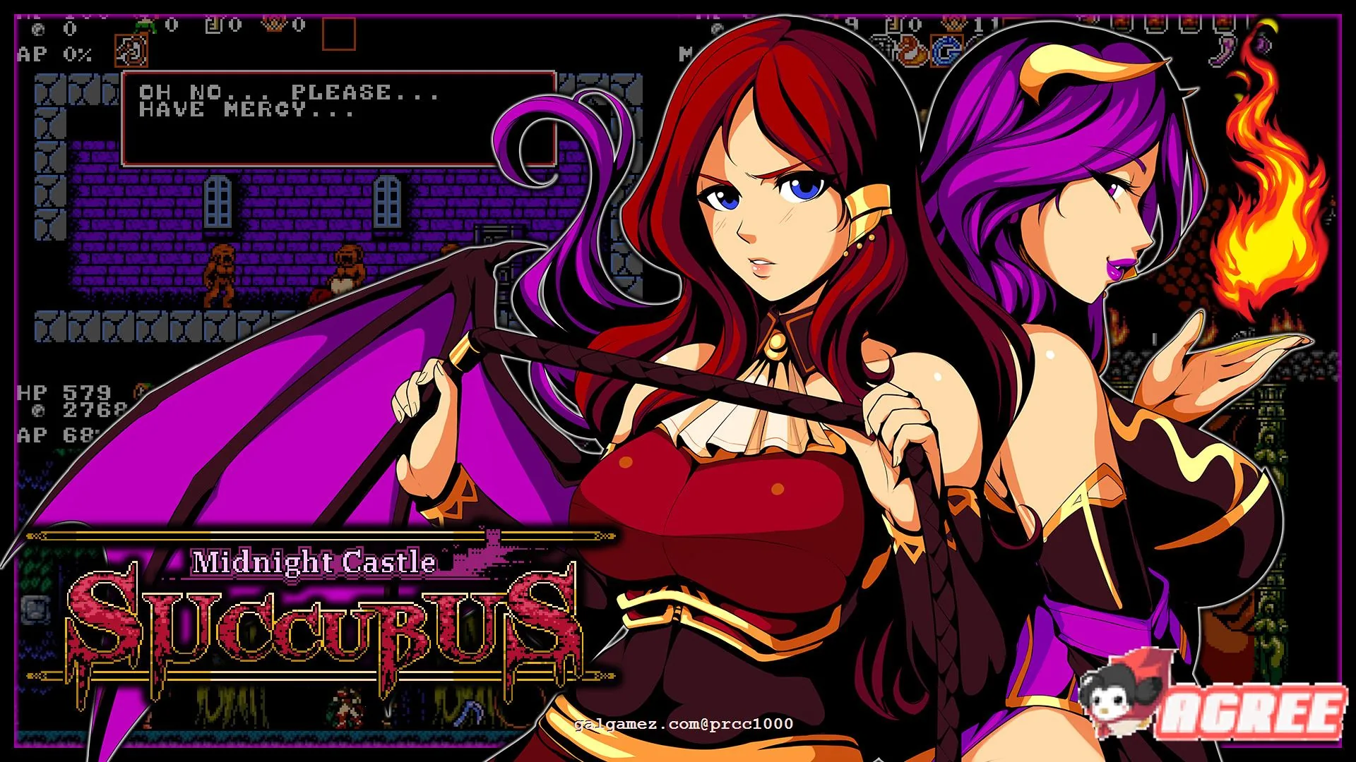 【神级像素/ACT/中文】午夜银魔城~全回想存档+STEAM官方中文步兵版 [200M/全动态]