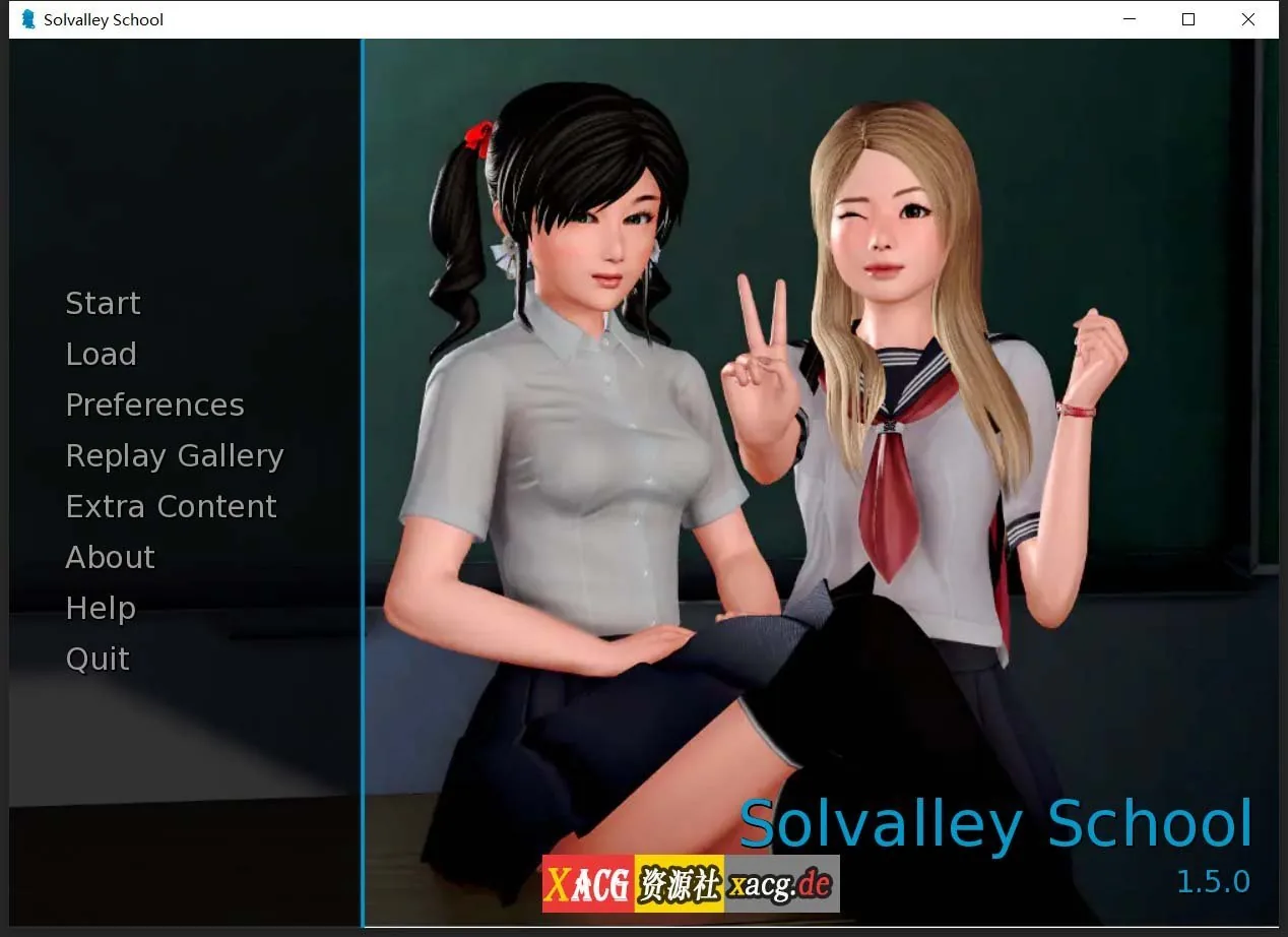 【后宫神作/英文/动态】我的学园生活 v1.5.0 官方英文版【PC+安卓/2G/更新】