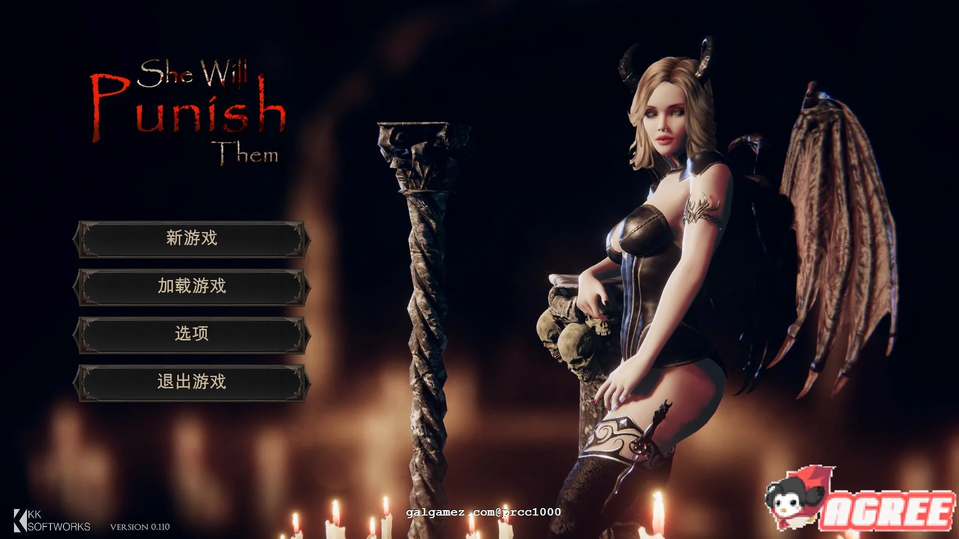 惩戒魅魔：STEAM官方中文破解版/3D/大型ARPG/中文（修复BUG）〔新大作〕【全CV】/4G