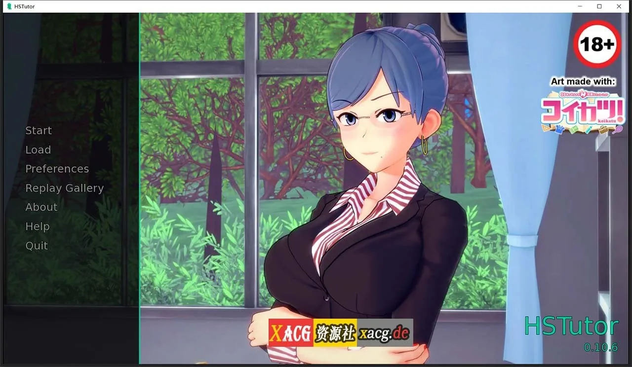 HS Tutor 家庭教师 官方英文版 V0.10.6 [欧美SLG/更新] 〔PC+安卓/动态/5G〕 /英文/