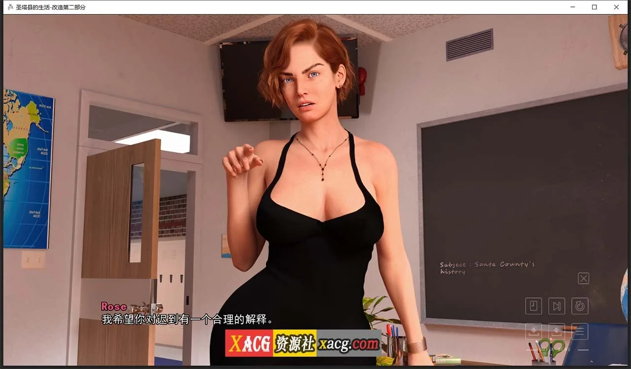 【欧美SLG/汉化/动态】圣塔县的生活V0.5.0 精翻汉化版【PC+安卓/3G】 畅玩游戏 预览第4张