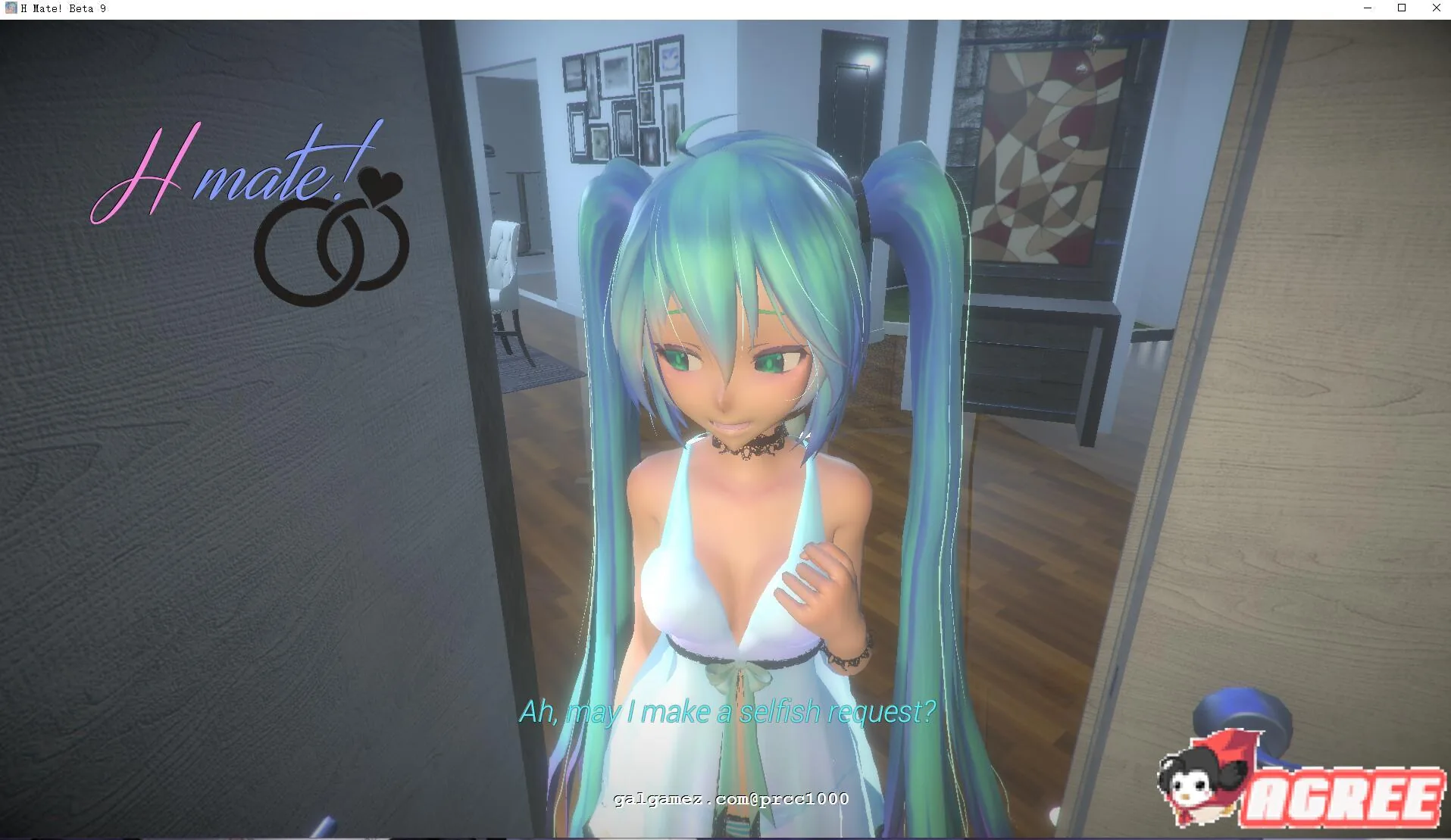 初音 新妻伴侣miku H mate V9.0（3D互动/全动态）〔3.7G/更新〕