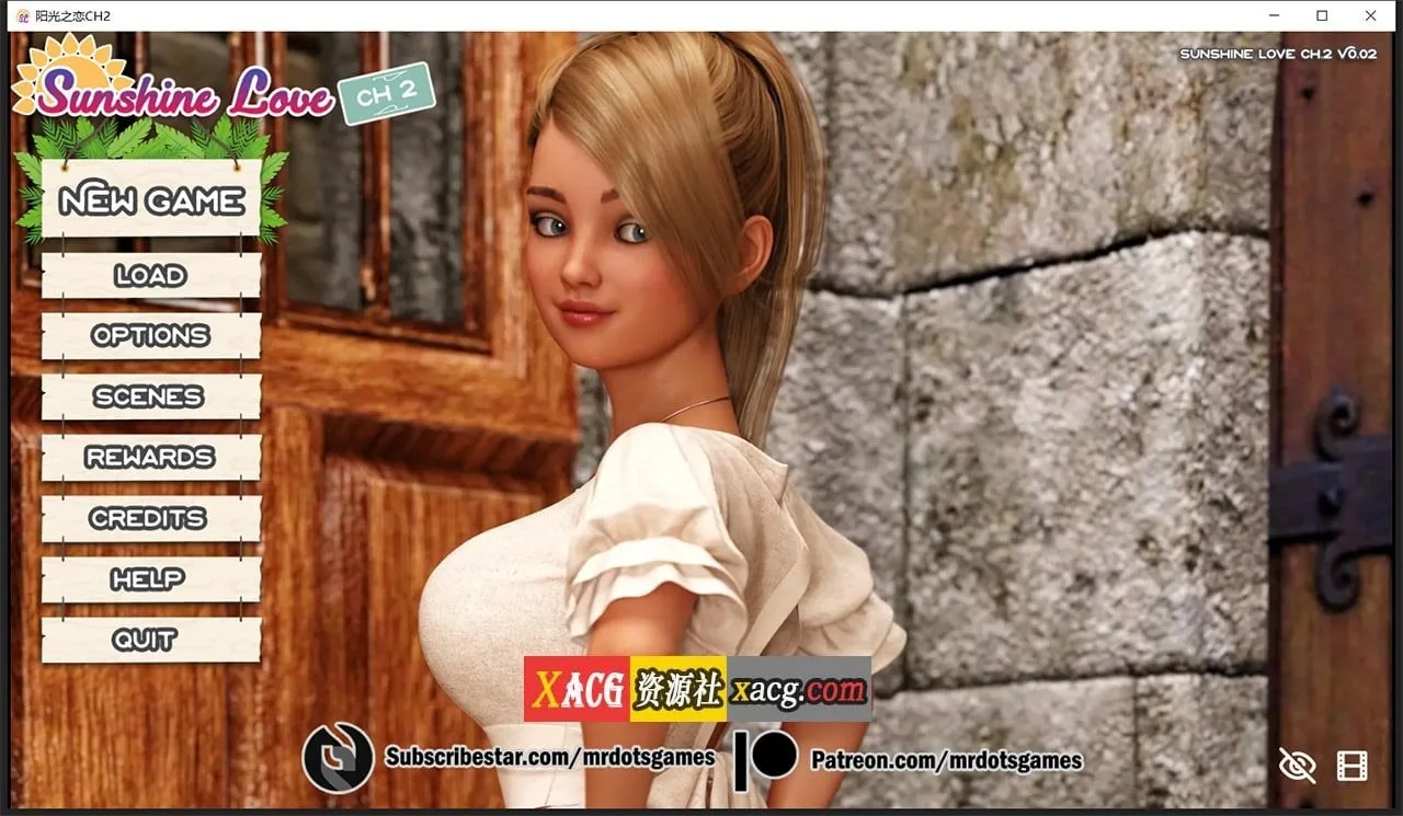 阳光湾恋人CH2 v0.02i 汉化版 [欧美神作/动态/汉化] 〔PC+安卓/2G〕 /更新/