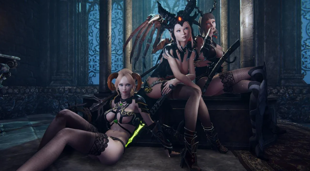 《She Will Punish Them／惩戒魅魔》游戏截图 2