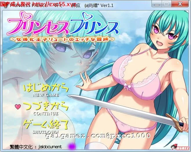 PRINCESS PRINCE～女體化王子露特的Ｈ冒险 完整汉化版 /RPG/汉化/ [新汉化] 〔600M〕