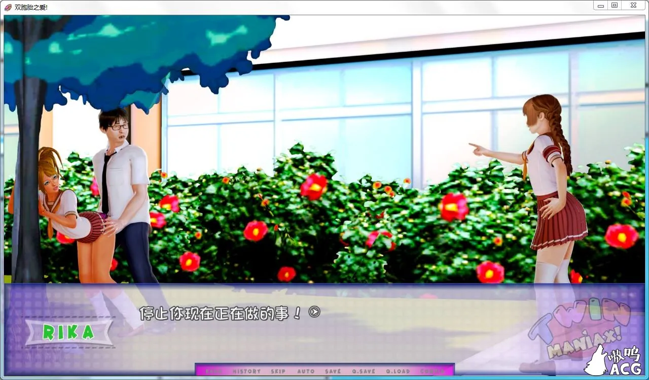 【欧美SLG/汉化/后宫】双胞胎之爱 V0.2 汉化版【PC+安卓/3.2G】 畅玩游戏 预览第12张