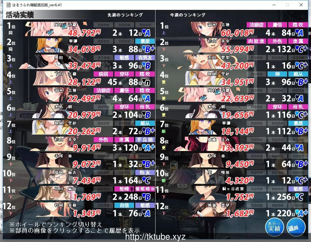 校内赤线区域 Ver6.41 整合技能魔改追加版+存档+攻略【2.4G】 畅玩游戏 预览第8张-XACG动漫资源社——中文ACG动漫游戏社区