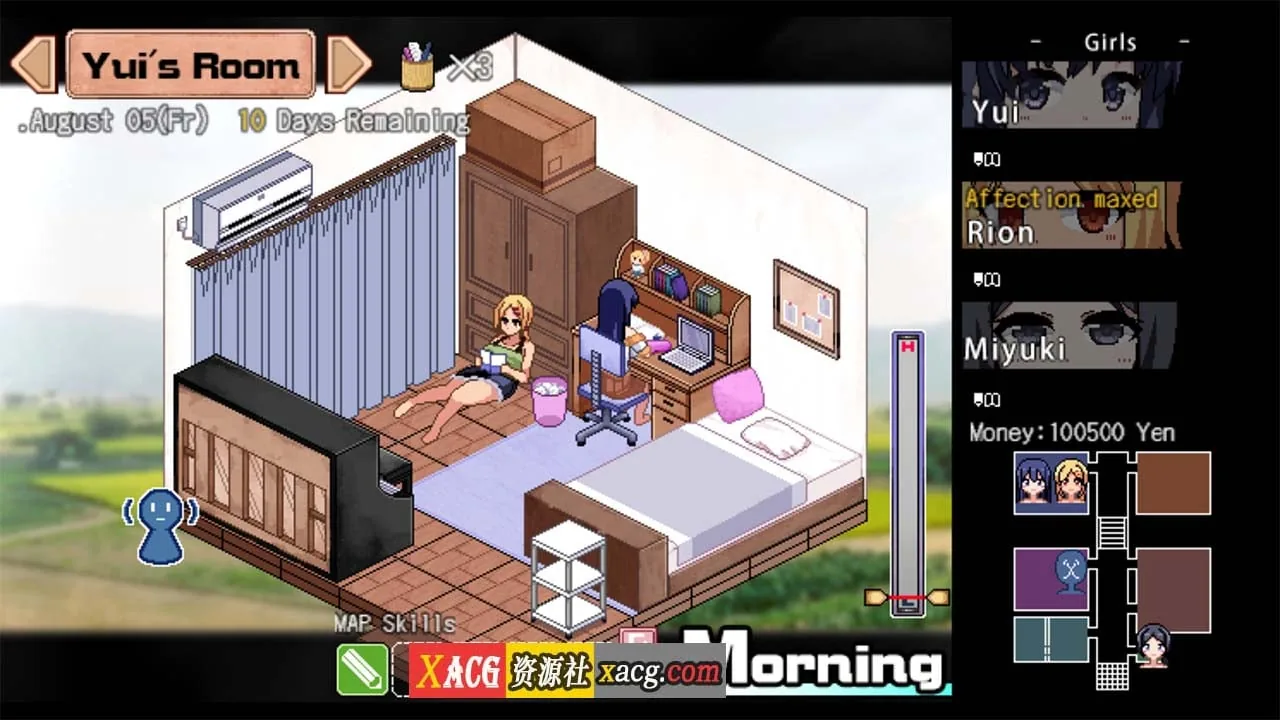 【像素神作SLG/中文/新DLC】夏日狂想曲+ V2.02.1DLC STEAM官中步兵版+存档【更新/PC+安卓/4G】 畅玩游戏 预览第12张-XACG动漫资源社——中文ACG动漫游戏社区 【像素神作SLG/中文/新DLC】夏日狂想曲+ V2.02.1DLC STEAM官中步兵版+存档【更新/PC+安卓/4G】 畅玩游戏 预览第12张