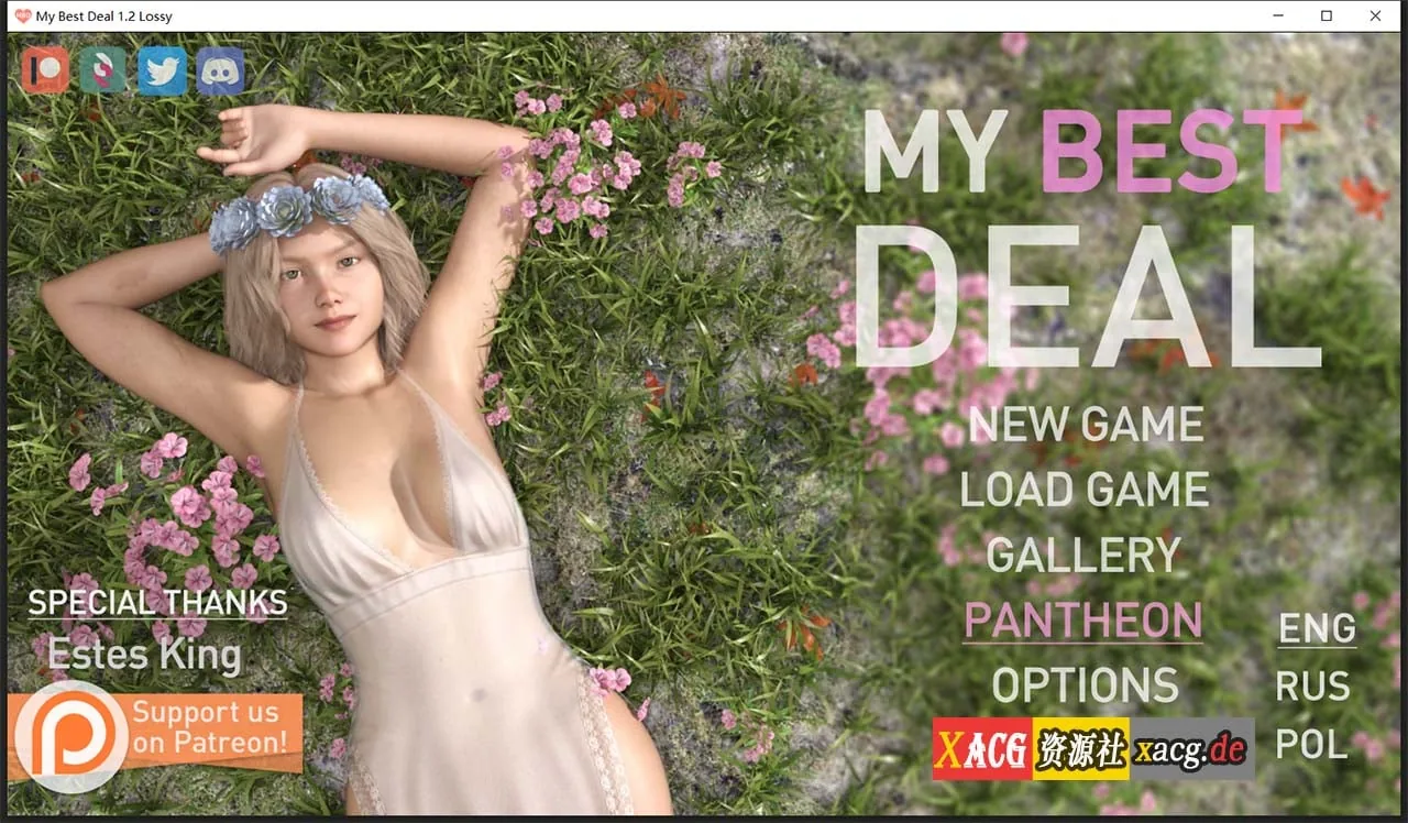 女神的最佳交易V1.2.0 官方英文高压版 / 欧美SLG / 动态 / 英文 / 3.6G 〔PC+安卓〕 [更新]
