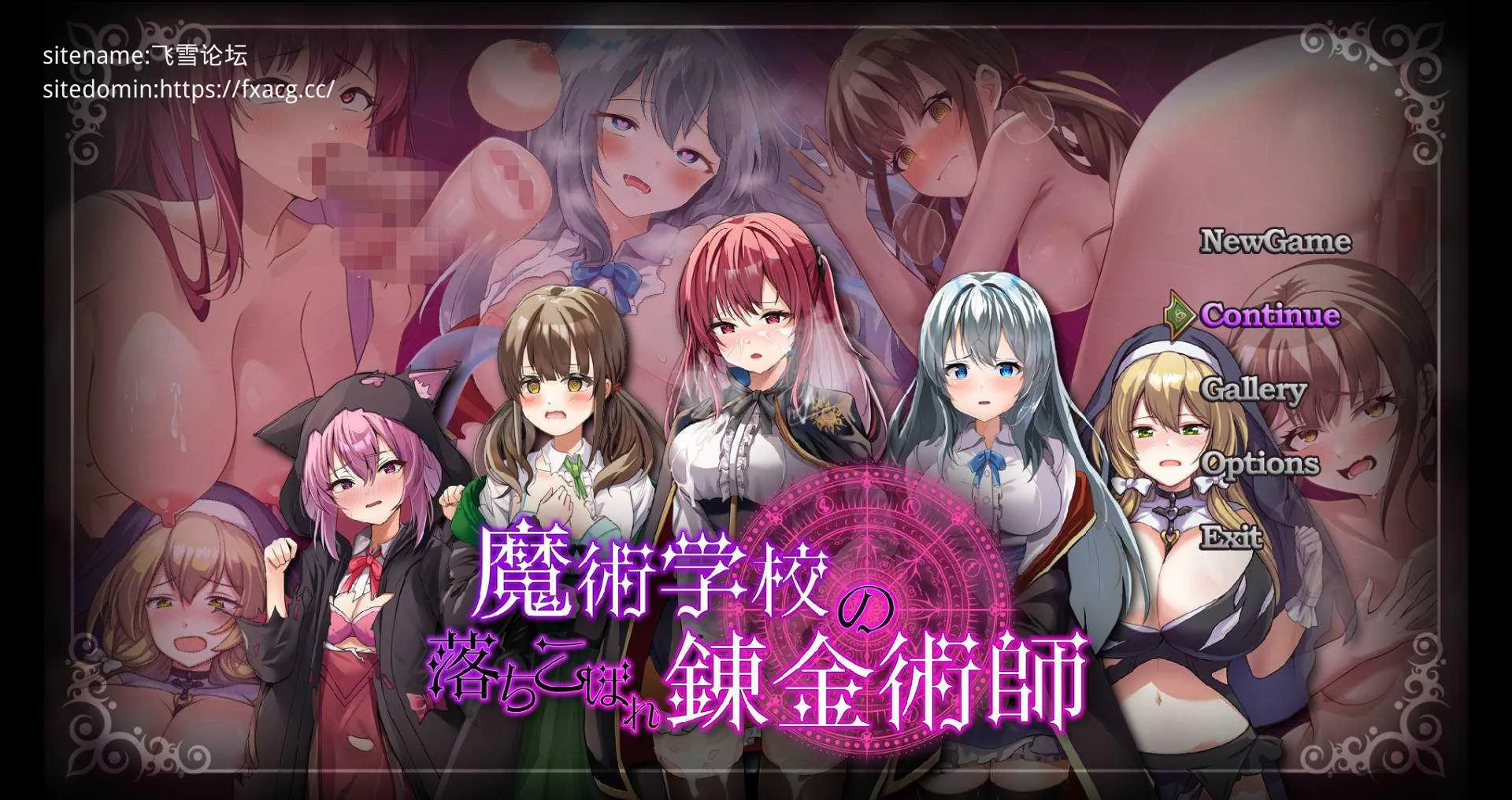 魔术学校的落榜炼金术师 V1.4 AI汉化 [2.6G/FM/WY] [PC-RPG游戏] [RPG/汉化/NTR]