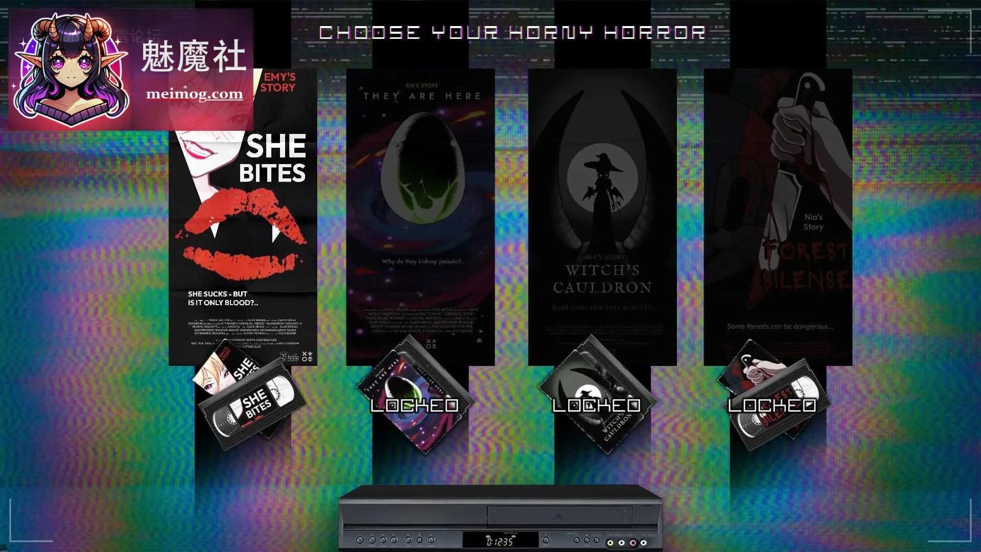 EmyLiveShow：色欲惊魂 EmyLiveShow: Horny Horrors [官中+无码+动态] [PC] [236G/百度云/FM]