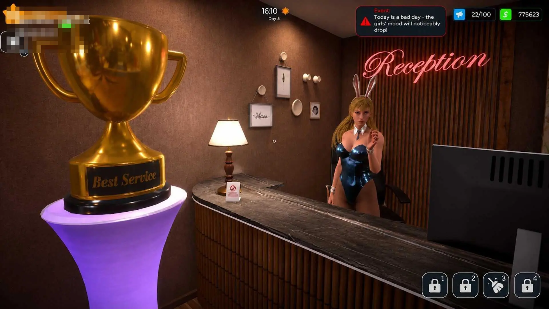 《LOVE Hotel Simulator／爱情酒店模拟器》游戏截图 2
