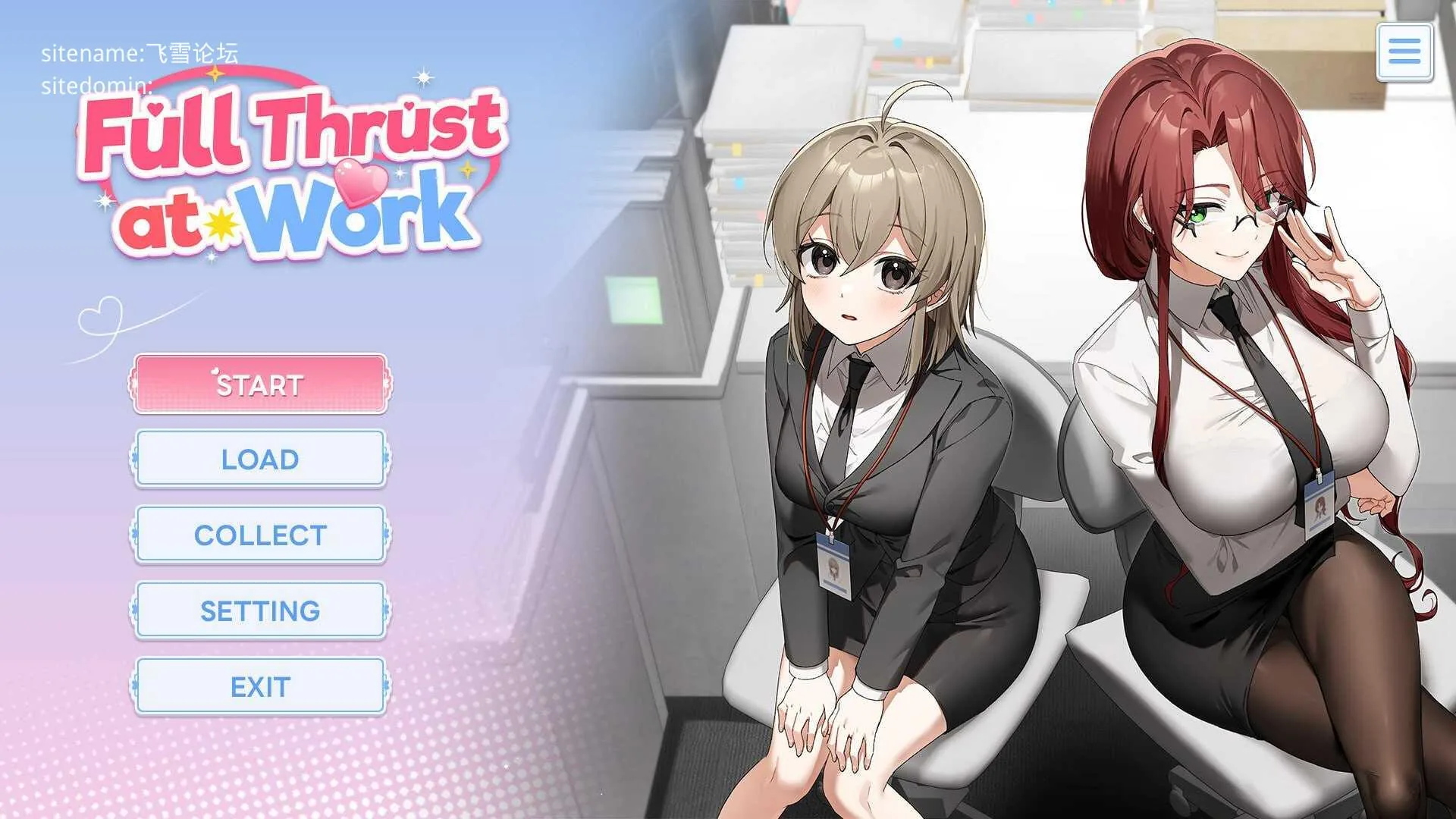 工作中全力冲刺 Full Thrust at Work [官中+无码+动态版] [PC] [SLG/动态H/官中/无码] [375M/百度云/FM]