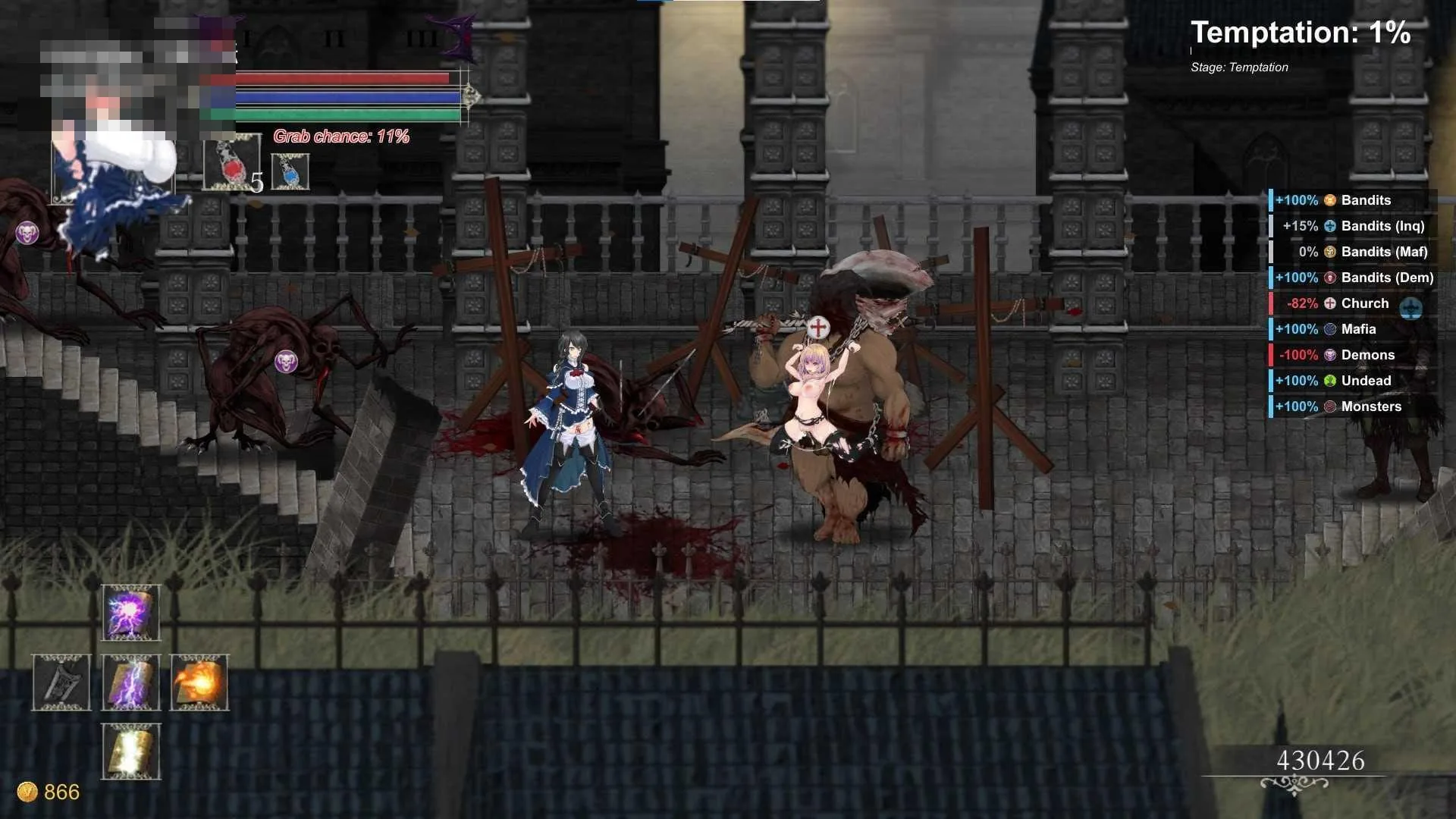 魔女的复仇之夜 魔女は復讐の夜に Night of Revenge [生肉+无码+动态+mod版] [PC] [ACT/动态H/无码] [2.88G/百度云/FM]