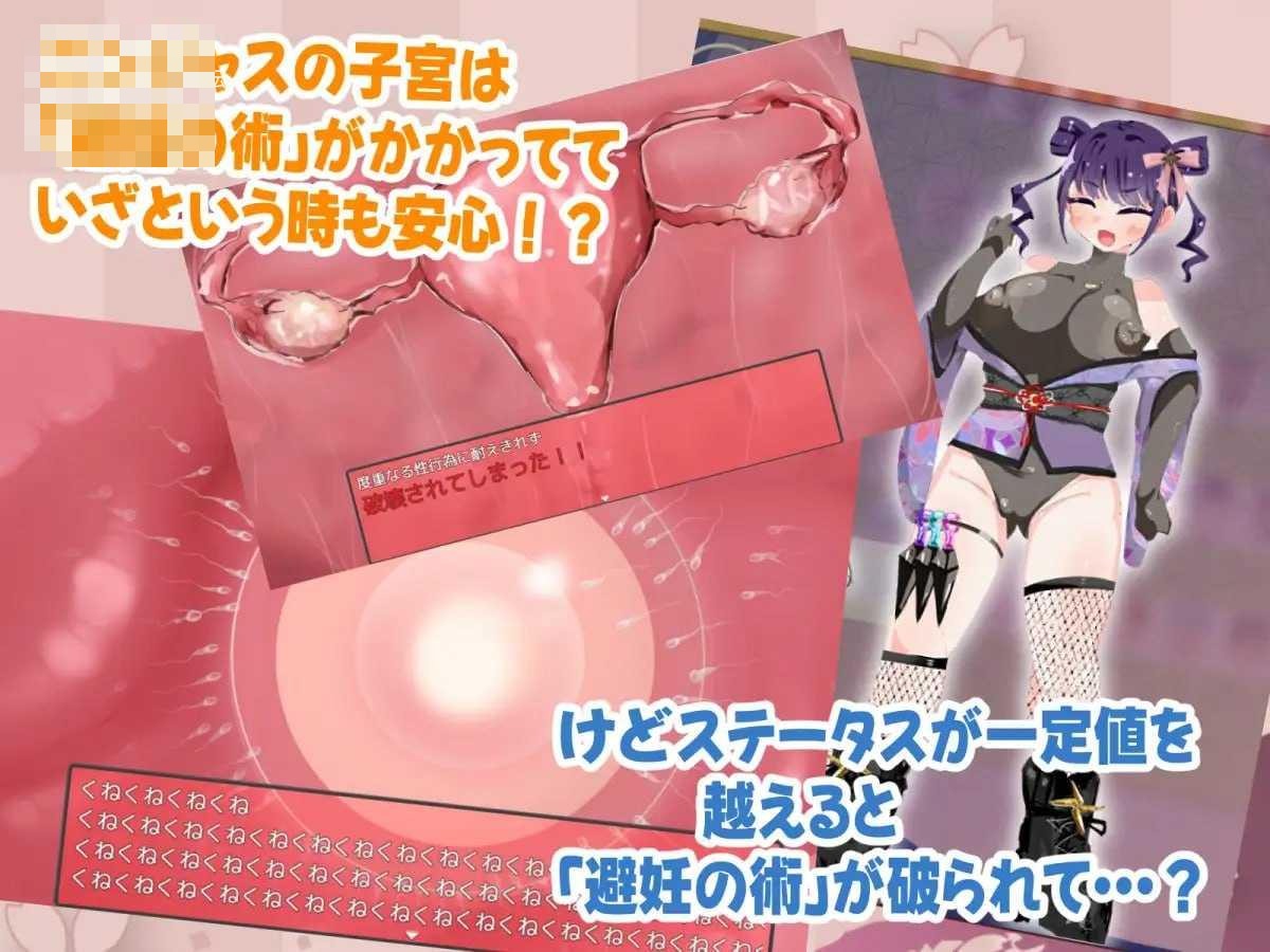 忍者绝不会怀上敌军的孩子! 【AI汉化】【PC】〔954m〕〔RPG〕〔百度云/FM〕