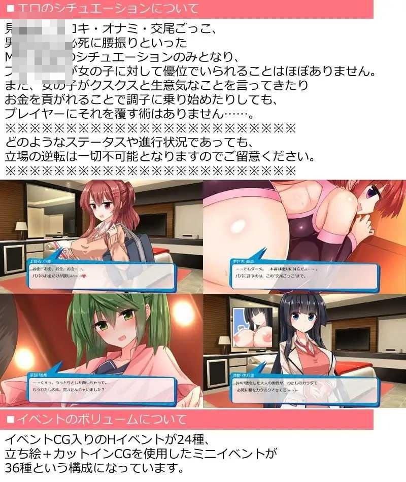 全员女主角都瞄准了你的钱包！～赚钱供奉女孩子的“爸爸活”SLG～ 〔AI汉化〕【pc】〔864m〕【SLG】〔FM/百度云〕