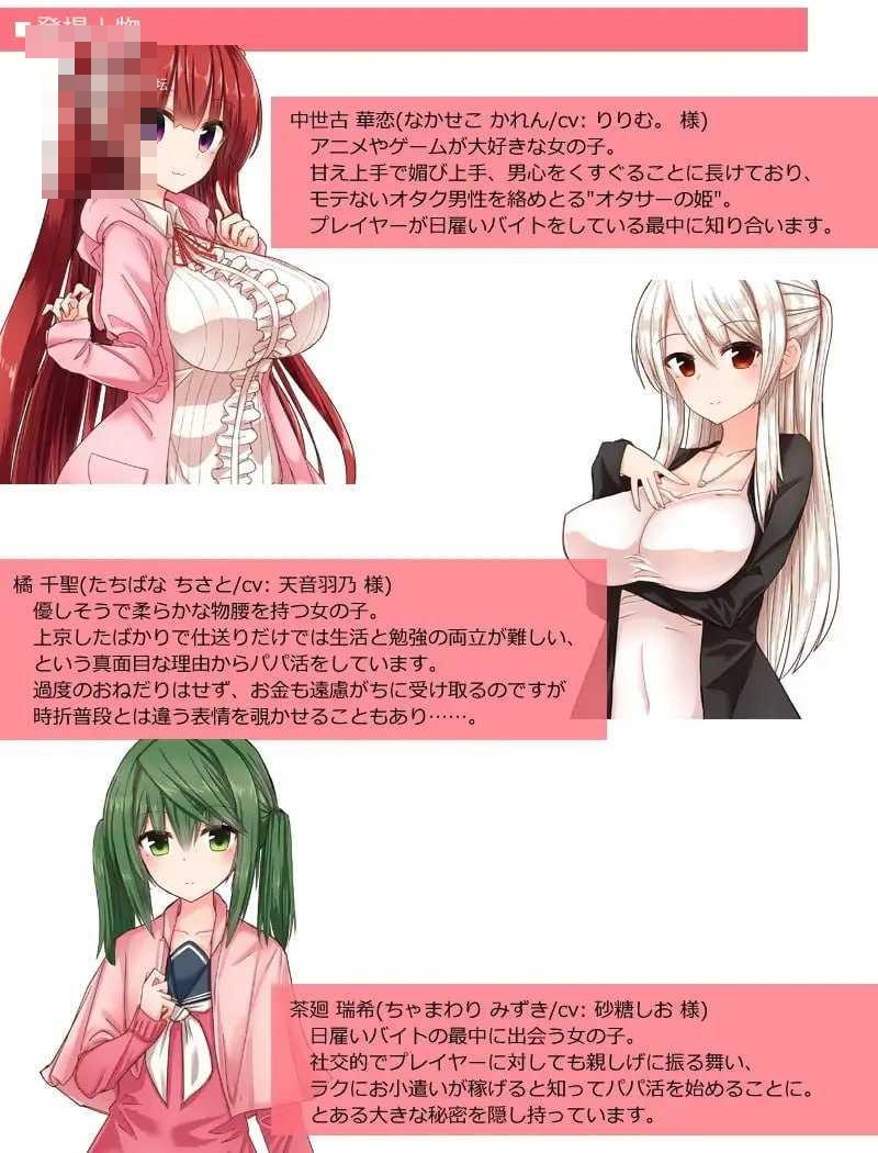全员女主角都瞄准了你的钱包！～赚钱供奉女孩子的“爸爸活”SLG～ 〔AI汉化〕【pc】〔864m〕【SLG】〔FM/百度云〕
