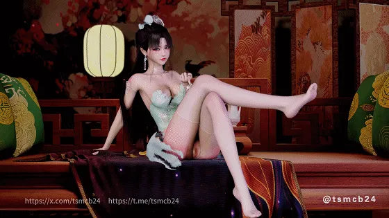 [3D/动态/VAM] 天使没翅膀：赵灵儿 Nan Khước 难却 清纯白丝少女3P爆肏中出 [1.7G/FM/WY]