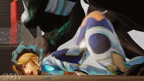 [3D/无修/CV] SKRevenant 4月新作：蒂法+隐形女侠 性感女神娴熟口技深喉口爆 [1.1G/FM/WY]