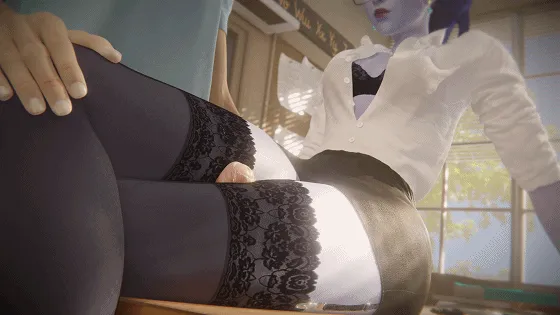[3D/无修/CV] Cawneil 8月新作：雾子+艾什+黑百合 极品黑丝女教师的特殊授课 [575M/FM/WY]