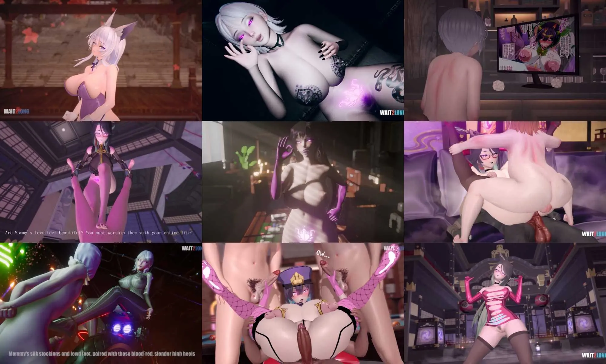 【FM转BD】高质量R18MMD合集【更新至2025.7.19】/精品Wait2long舞啪剧情向/9V/1.7G/生肉〔MMD〕