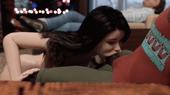 [3D/NTR/小马大车] Sumthingextra69：丰腴美人妻在黑人小鬼巨根下堕落记/2024 NW Christmas Special（1.8）