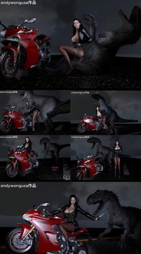 【andywongusa-被恐龙追赶的都市女郎】3D同人动画 (飞猫+百度) [269mb-4.55分钟]