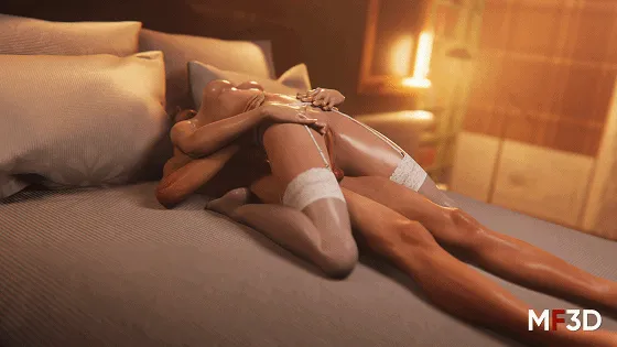 [3D/小马大车/无修] 阿什莉+劳拉+天使+黑百合+妮可 性感御姐激情爆肏中出 (MF3D -2503新作) [16.2G/FM/WY]
