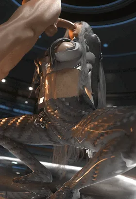 [3D/无修/CV] MEGAERA 7月新作：渡鸦 性感御姐娴熟口技吸茎侍奉 [1G/FM/WY]