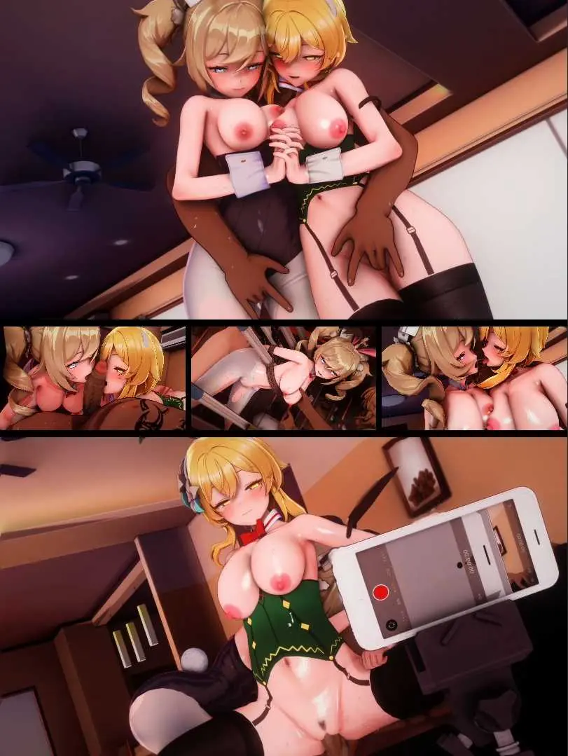 [3D同人动画】kisaki-原神-芭芭拉和萤【198mb-3.49分钟】飞猫+百度