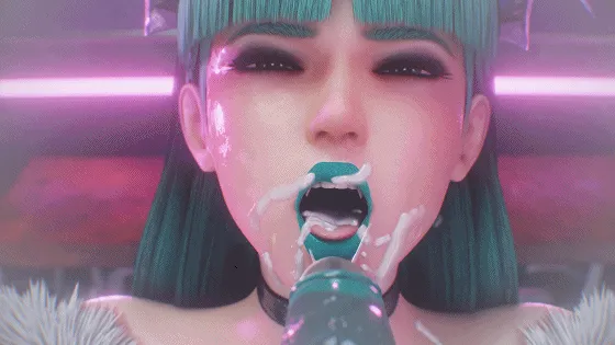 [3D/无修/CV] bouquetman 4月新作：莫莉卡+伊芙琳+耀嘉音 性感恶魔女王娴熟口技深喉口爆 [1.8G/FM/WY]
