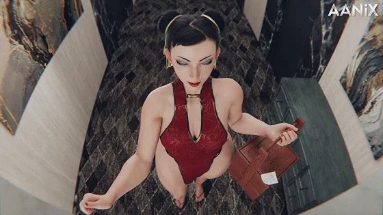 [3D/无修/CV] Chunni Special 春丽 性感旗袍御姐的特别外卖派送 – AANiX 3月长篇新作 [2.2G/FM/WY]
