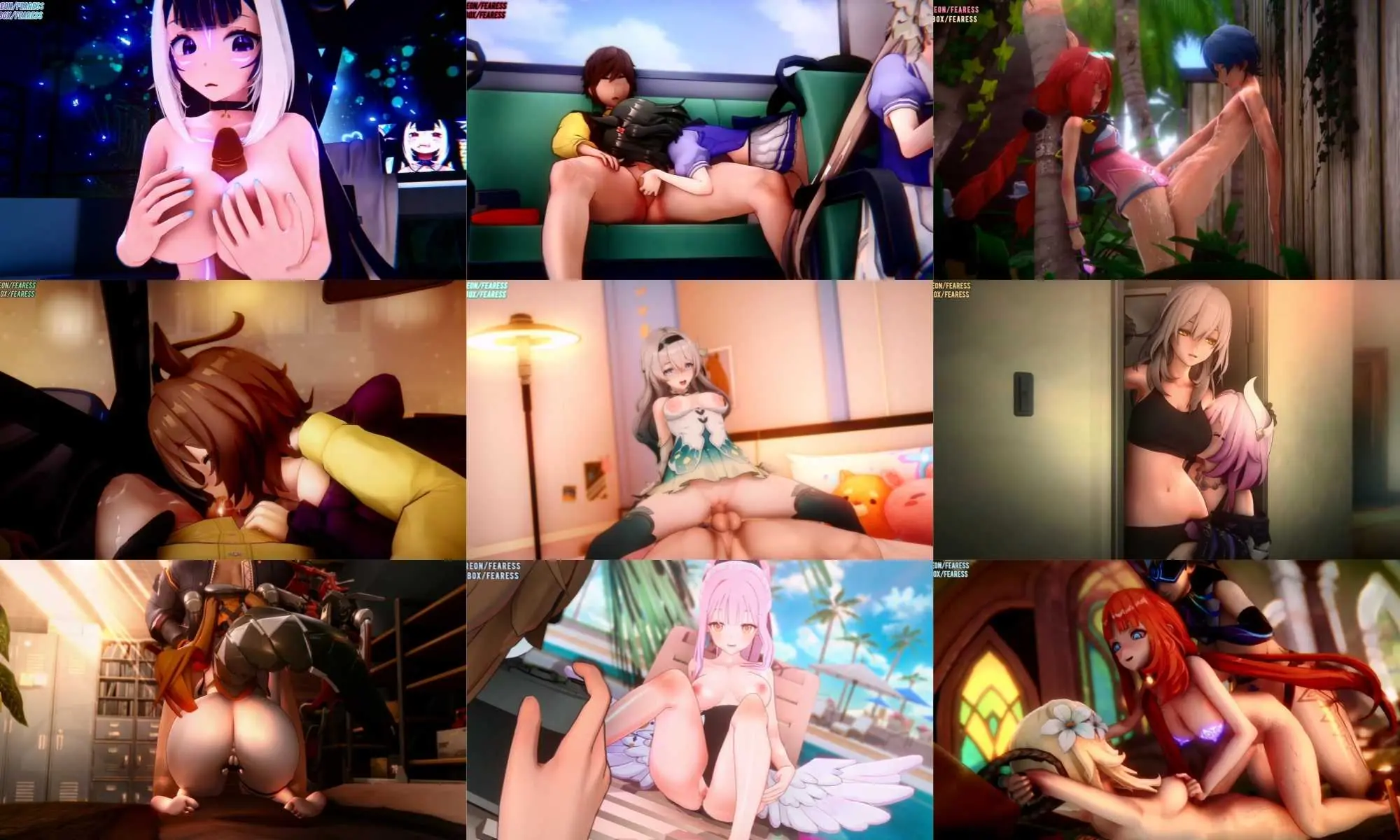 [Fearess] 精品合集2 超高质量R18MMD 纯啪 〔MMD〕 [更新至2025.10.14] /FM转BD/ [5.3G/11V]
