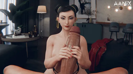 [3D/无修/CV] AANiX 3月长篇新作：Chunni Special 春丽 性感旗袍御姐的特别外卖派送 [2.2G/FM/WY]