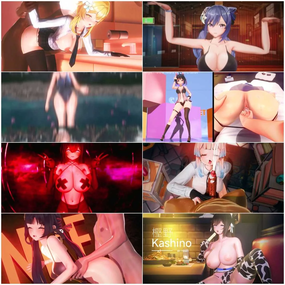 【水友特供版】精品合集2 / 超高质量R18MMD TENET [FM转BD] 〔2.4G〕 {10V} （全1080P）