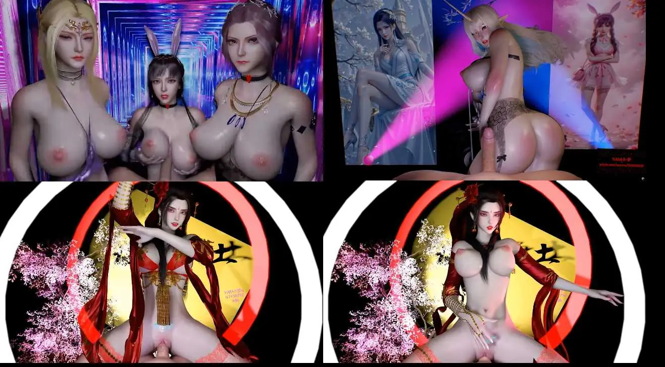 VAM Xiao Meng斗罗大陆 三女神小舞千仞雪比比东+鸣潮大卡提希娅+噬魂印 女祭司 [百度] 〔400MB〕 【VAM】